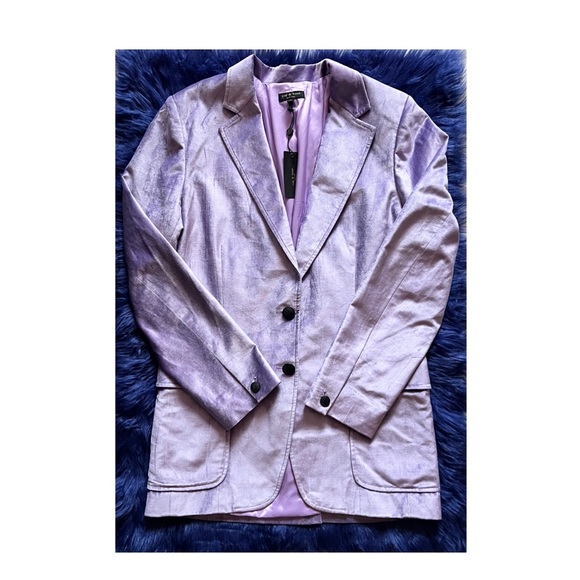 New! RAG & BONE Cody Velvet Blazer - Picture 7 of 10